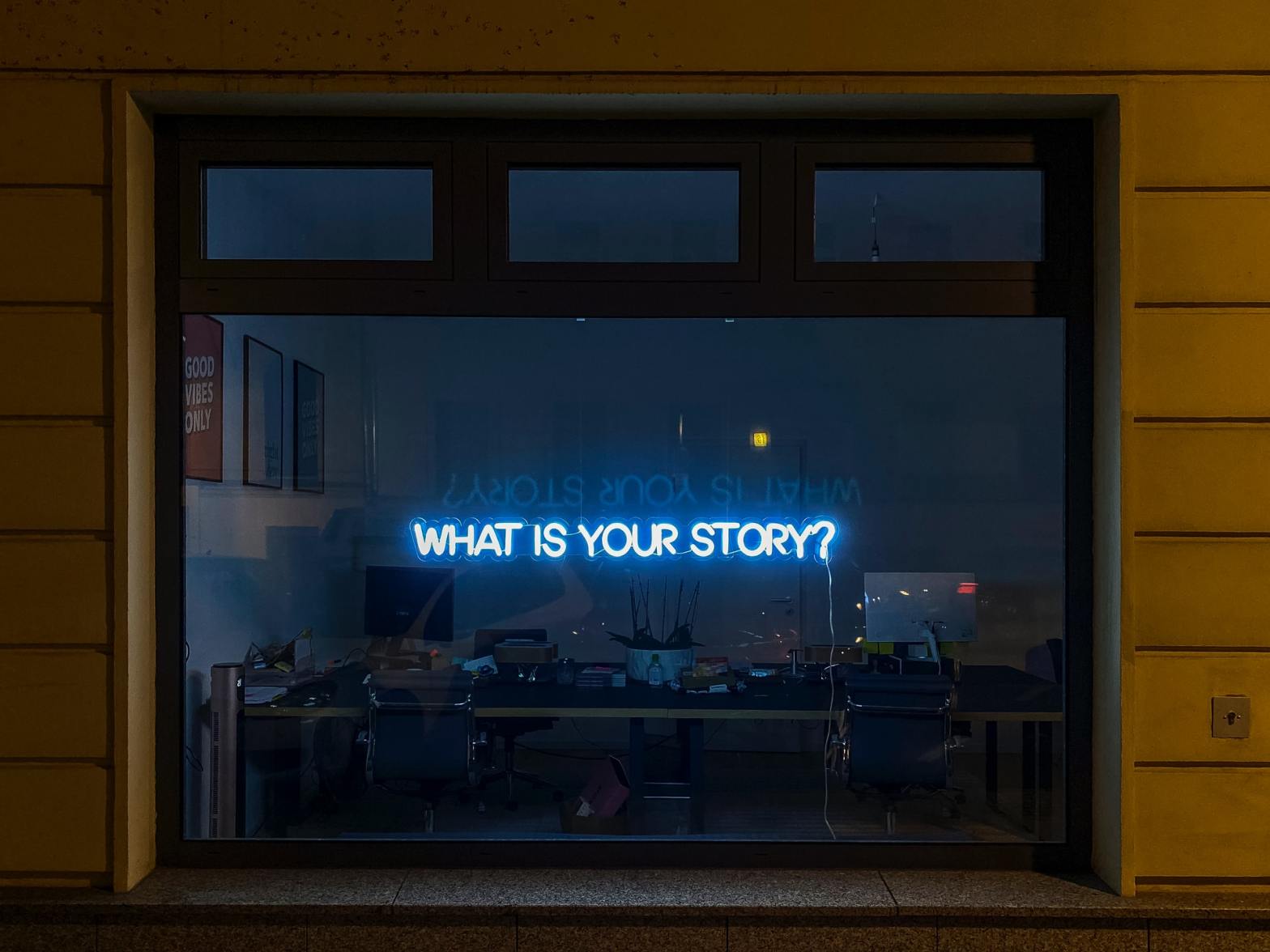 What is your story neon lights